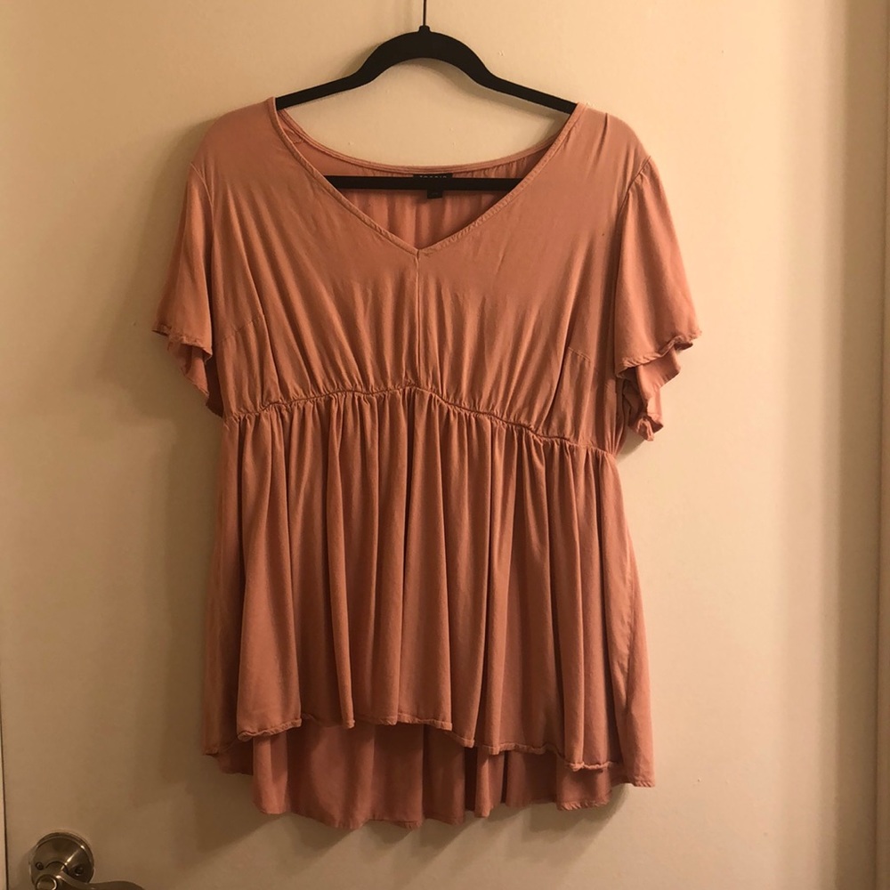 Pink blouse
